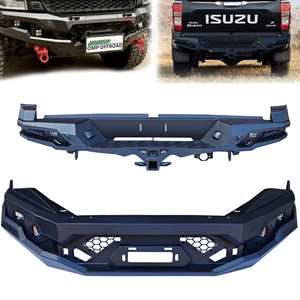 Barra <span class=keywords><strong>de</strong></span> toro resistente para el nuevo Isuzu 2017 | Montaje <span class=keywords><strong>de</strong></span> cabrestante integrado y <span class=keywords><strong>recortes</strong></span> <span class=keywords><strong>de</strong></span> luz antiniebla | Más <span class=keywords><strong>de</strong></span> 2021 modelos - Product Image 1