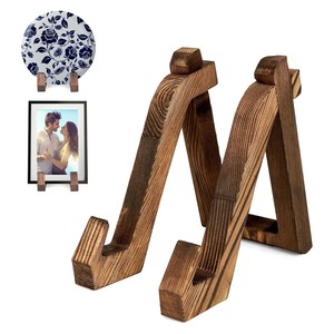 Vintage wooden recipe <b>rack</b>, <b>kitchen</b> countertop, wooden cooking recipe <b>rack</b>, photo display stand, item display <b>rack</b> - Product Image 2
