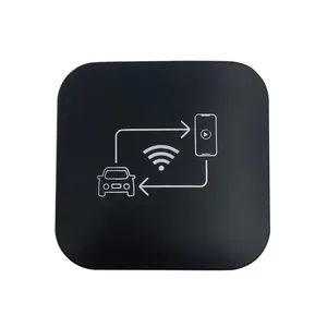 CarPlayからワイヤレスアップルアダプターAIボックスAndroid自動マルチメディアカープレイTVボックス (Netflix Airplay用)