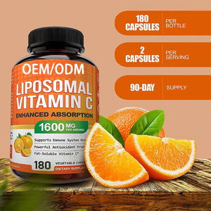 Cápsulas de Vitamina C Liposomal de Absorción Avanzada de Marca Privada, 1600 mg, Apoya la Función Inmunológica Saludable - Product Image 5