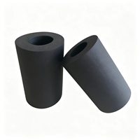 Tube thermique en caoutchouc noir résistant à la moisissure pour l'isolation des tuyaux CVC, idéal pour la préservation de la chaleur des conduites