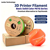 Filamen Printer 3D PETG 1.75mm 1kg Spool Ketahanan Tinggi Daya Rekat Lapisan Kompatibel FDM Harga Grosir Pabrik Produsen