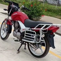 Haojue Lishuang OEM 125Cc Moto tout-terrain, nouvelle moto de rue, moto de transport de passagers et de marchandises, classique, Chine