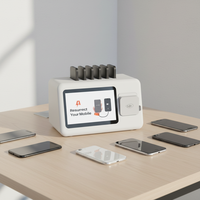 Station de location de batteries externes pour restaurants et commerces