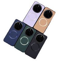 Étui de téléphone antichoc en cuir PU de luxe avec pare-chocs souple en TPU et coque arrière rigide en PC avec aimant pour UnePlus