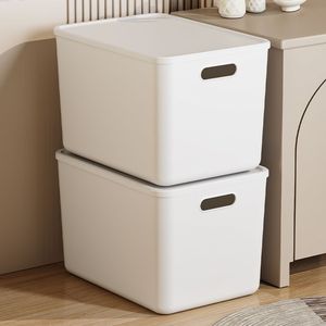 Cajas de Almacenamiento de Plástico Rectangulares, Organizador de Escritorio Ecológico, Contenedor de Almacenamiento de Cosméticos para Cocina, Tipo Vertical - Product Image 2