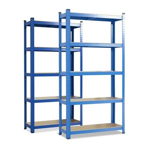 אספקה במפעל 5 שכבות פלדה ללא מדפים תצוגה רב תכליתיים מתלה אחסון מתלה - Product Image 1