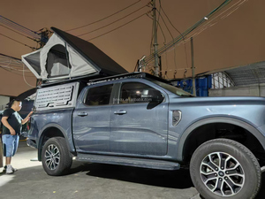 2025 Thiết Kế Mới Xe Tải Camper Overland Pop up Cứng Hai Mặt Vỏ Cửa sổ Bật lên Lều Xe Tải Giàn Khoan Camper - Product Image 6