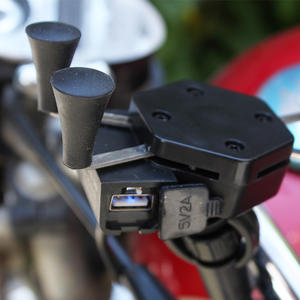 मोवनंगदाओ पेडल मोटरसाइकिल मोबाइल फोन नेविगेशन हैंडलबार चार्ज एक्स-टाइप विशेष इलेक्ट्रिक कार यूएसबी चार्जर (कार सपोर्ट) - Product Image 3