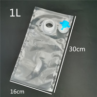 Pochettes souples aseptiques à haute barrière avec bec verseur en aluminium (BIB) de 1000 ml à 15 L, emballage OEM personnalisé pour vin et boissons