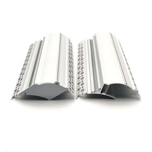 Perfil de Aluminio Impermeable para Ingeniería, Canal Reflector Gola de 15 mm, Empotrable, Flexible, 2 m, Cubierta Transparente de PC, Extrusión LED - Product Image 6