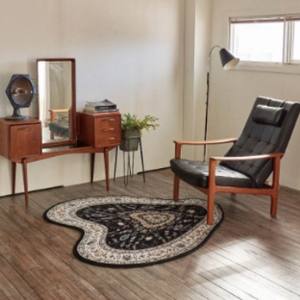 พรมลายเหรียญตรา Alien Persia Novelty ผลิตจากโพลีเอสเตอร์ กันลื่น ตกแต่งบ้าน เหมาะสำหรับห้องนั่งเล่นและห้องนอน - Product Image 4