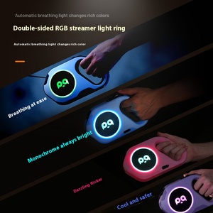 Cuerda de tracción telescópica para exteriores con luz LED de 5m, patrón sólido acolchado automático, Correa grande para perros y gatos con decoración de cintas - Product Image 3