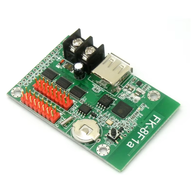 SHENZHENTP FK-8F1a Wifi LED Control Card Hub75 Port P2.5 P3 P4 P5 P6 P10 Full Color LED Display Asynchronous USB RGB Controller