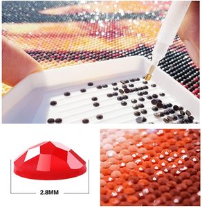 Pintura <span class=keywords><strong>de</strong></span> diamante personalizada, varias imágenes, pintura especial <span class=keywords><strong>de</strong></span> lobo <span class=keywords><strong>de</strong></span> diamante - Product Image 4