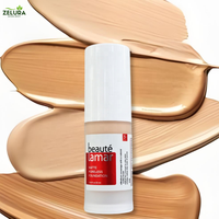 Fond de teint liquide coréen matifiant, anti-pores, waterproof, contrôle du sébum, longue tenue, fini naturel, pour peaux foncées, OEM