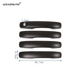 WZXD Nuevo Kit de Accesorios Exteriores para Automóvil, Carrocería de Alta Calidad en ABS Negro Mate para 2022-2023 - Product Image 2
