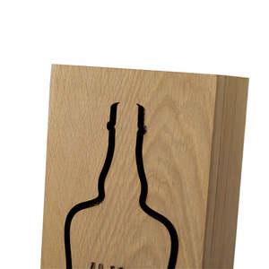 DS Hot Sale Custom Rectangle <b>Wood</b> Premium Single Luxury Laser Engrave Recyclable <b>Wine</b> <b>Box</b> for Gift - Product Image 6