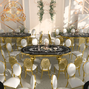 <span class=keywords><strong>Tavolo</strong></span> da <span class=keywords><strong>Sala</strong></span> da Pranzo Reale Personalizzato con Piano <span class=keywords><strong>in</strong></span> <span class=keywords><strong>Vetro</strong></span> Ovale - Product Image 4