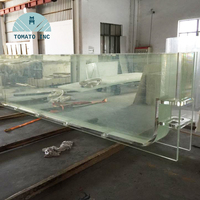 Aquarium en acrylique sans soudure TOMATO INC pour poissons marins, récifs coralliens et construction d'expositions océaniques publiques