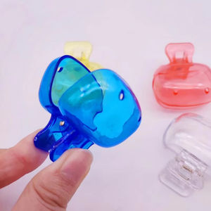 Portable Plastic Toothbrush Head Cover <b>Clips</b> Dustproof Head Protector Cap Travel Hiking Camping Bathroom Accessories - Product Image 4