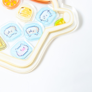 Nhà Máy Cung Cấp Phim Hoạt Hình Dễ Thương Acrylic Shaker Kawaii Keychain Tùy Chỉnh Charms Nhựa Vòng Chìa Khóa Chuỗi Bán Buôn - Product Image 3