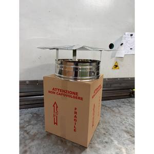 Tapa de Chimenea de Acero Inoxidable Tipo Inserto, Fija, AISI 304, Cumple con la Norma EN 1856-1 - Product Image 4