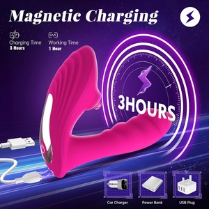 Juguete Sexual de Silicona 2 en 1 para Adultos, Masajeador de Punto G y Estimulador de Clítoris con Vibración, Vibrador con Succión para Mujeres - Product Image 5