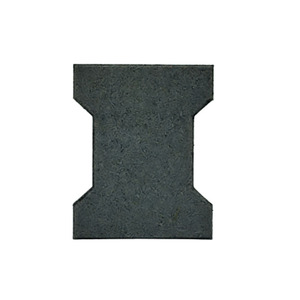 Pavés en caoutchouc à haute résilience Supersafe Dogbone Shape Crumb 15-50mm d'épaisseur 200x160mm Taille Revêtement de sol anti-dérapant pour l'amusement - Product Image 2