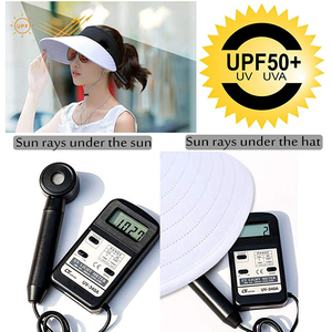 Sun Visor <strong>Hats</strong> <strong>Women</strong> Large Brim <strong>Summer</strong> UV Protection Beach Custom Sun Visor Cap - Product Image 4