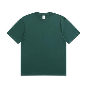 Camiseta Unisex de Algodón Grueso de 230 g/m², <span class=keywords><strong>Manga</strong></span> Corta, Cuello Redondo Básico, Talla Grande, Estilo Casual Urbano para Hombre y <span class=keywords><strong>Mujer</strong></span> - Product Image 5