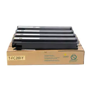 High quality Compatible Toshiba T-FC200 color Toner printer Cartridge refill for e-Studio 2000 2000AC 2010 2500 2510AC