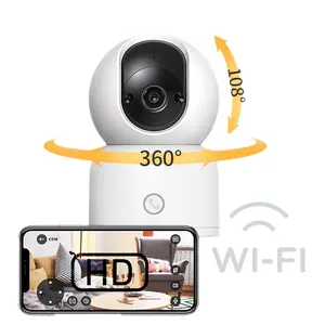 Press-to-Call AI Smart WIFI 2K Camera Surveillance 3MP Wireless Camera Night Vision Home Security 360 Degree IP CCTV Cameras