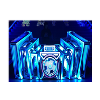 Écran LED créatif de forme spéciale P4mm pour façade de cabine DJ et affichage de table de DJ pour boîte de nuit