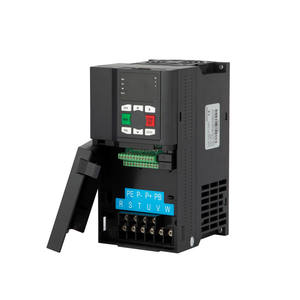 Convertisseur de fréquence de moteur AC monophasé/triphasé haute performance 220V 380V Variateur de fréquence (VFD) - Product Image 1