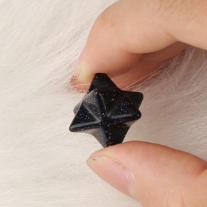 Ornamenti in Pietra Naturale Merkaba, Stella a <span class=keywords><strong>Sei</strong></span> Punte Esagramma, Cristallo Curativo, Gioielli con Gemme - Product Image 4