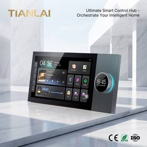 Panneau de contrôle intelligent pour maison connectée Tianlai Q8 Android 11 avec Zigbee MQTT Matter et bouton rotatif pour villa - Vente en gros usine - Product Image 4