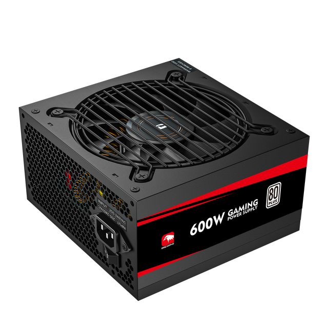 ESGAMING Wholesale Black 80PLUS Standard 600W 12cm Fan Non-Module APFC PC Power Supplies Desktop Computer ATX SFX Power Supply