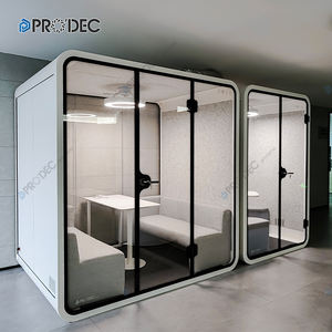 <span class=keywords><strong>Prodec</strong></span> Acoustic: cabina de estudio de producto móvil para profesionales, cápsulas de oficina insonorizadas, espacios de reunión elegantes - Product Image 1
