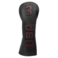 Couvre-tête de club de golf prix d'usine USA Fairway Golf Headcovers Logo personnalisé Offre Spéciale Golf Driver Headcover