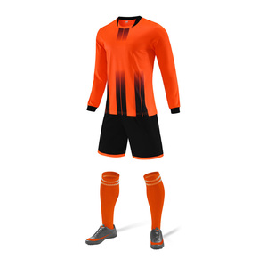 ชุดฟุตบอลชายแขนยาวพร้อมกางเกงขาสั้น: เสื้อฟุตบอลคุณภาพพรีเมียมแท้แบบไทย พร้อมบริการสกรีนชื่อตามสั่ง - Product Image 6