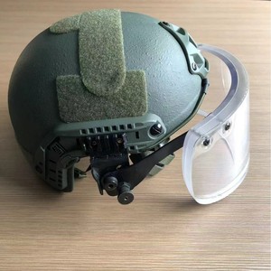PC-Material Anti-Fog-Gesichts schutzschild mit ATPV 10,8 cal/sqcm für taktische Helme MICH2000 und schnelle Helme - Product Image 2