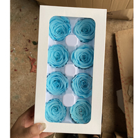 Vente en gros de roses naturelles douces Rêves de grade A 50 couleurs Infini immortel éternel pour toujours Stabilisé Roses conservées dans une boîte-cadeau Roses entières