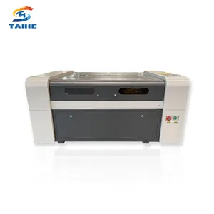 Máquina de marcação a laser CO2 de fibra tipo 20w 30w 50w 100w para mesa dividida China TAIHE