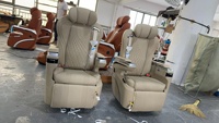 Mise à niveau intérieure de siège de voiture de Table pliante électrique de luxe de vente directe d'usine pour Sprinter HIACE Bus avion bateau