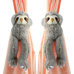New Quality Sloth Curtain Buckle Forest Animal Plush Toy Cartoon Animal Doll Gift Stuffed Animal Toys Plush Figure Toys