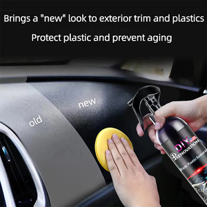 Restaurador de Plástico Brillo Intenso Back to Black Productos de Limpieza para Coches Pulidor Automotriz y Renovador de Recubrimiento para Cuidado del Coche - Product Image 3