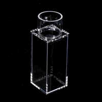 Cuvette Flow Completamente fusionado Artesanía Personalizada Varias celdas de vapor de cuarzo Celda de vapor de cuarzo de gran tamaño