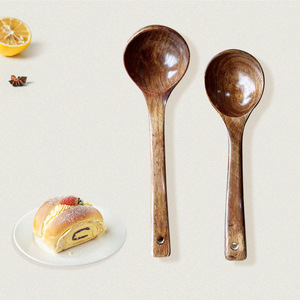 Wooden Spatula And Spoon <b>Set</b> 5 Pieces <b>Hand</b> <b>Wash</b> Only Kitchen Utensil Cooking Tool - Product Image 3