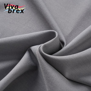 Hazır mal çevre dostu 280gsm 3/3 dimi kumaş 95% Polyester 5% Spandex giyim takım elbise ev astar için iki tonlu dokulu örtü - Product Image 5